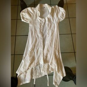 Floral Embroidered Lightweight Layering Cardigan